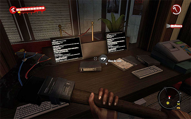 Turn around and enter the ticket office - Take key to the back shade | Chapter 8 - Front Row - Chapter 8 - Front Row - Dead Island Riptide Game Guide