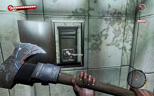 Now return to the staircase, through which you get to the cinema from the roof side (on left from bar) - Secure the backdoor | Chapter 8 - Front Row - Chapter 8 - Front Row - Dead Island Riptide Game Guide