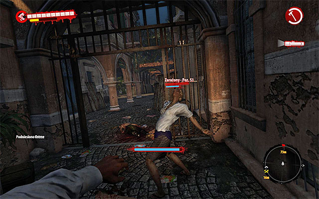 Head west and then turn northern-west to get to the passage shown on the screen above - Go to the Military Base | Chapter 9 - Militarized Zone - Chapter 9 - Militarized Zone - Dead Island Riptide Game Guide