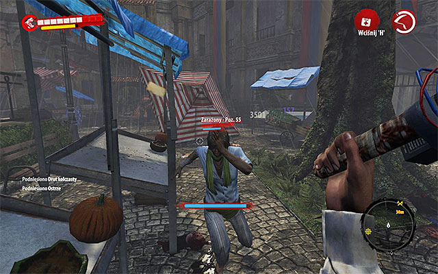 I recommend to head quickly for Old Cinema City because the new Infested will be coming from the moment when you turned the music on - Return to cinema roof | Chapter 10 - Evacuation - Chapter 10 - Evacuation - Dead Island Riptide Game Guide