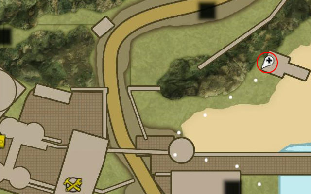 This modification is on a beach, next to the Pinai Ferry Station - Modifications - Jungle (2) | Secrets - Secrets - Dead Island Riptide Game Guide