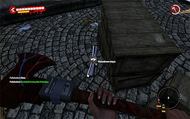 Modification lies behind one of bigger crates - Modifications - Henderson (3) | Secrets - Secrets - Dead Island Riptide Game Guide