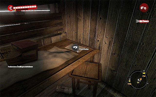 Postcard lies on one of tables - Postcards - Jungle | Secrets - Secrets - Dead Island Riptide Game Guide