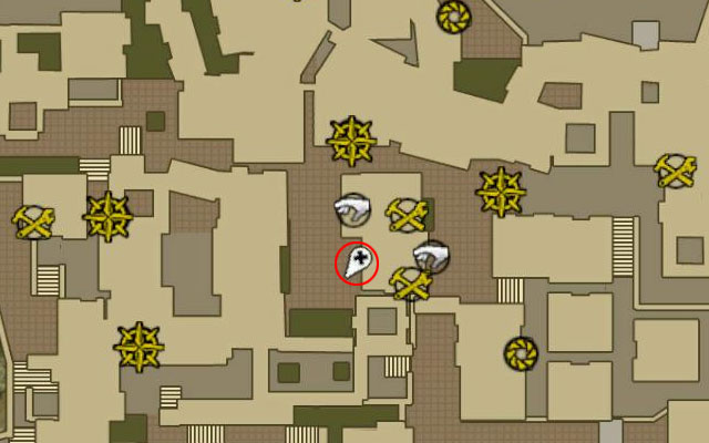 This guide in on a small square in the central part of Henderson, on south from Infested Warehouse and on west from Villa Henderson - Guidebooks - Henderson | Secrets - Secrets - Dead Island Riptide Game Guide