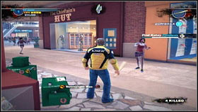 After heading outside, press select find the pharmacy (M1, 9) on the map [1] - Prologue - p. 2 - Main missions - Dead Rising 2 - Game Guide and Walkthrough