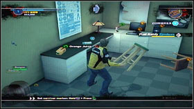 The woman will join you and your task will be escorting her to the bunker [1] - Prologue - p. 2 - Main missions - Dead Rising 2 - Game Guide and Walkthrough