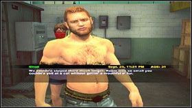 Once the fire is gone, talk with the two survivors [1] and take them to the safe house [2] - Case 1 - p. 2 - Side missions - Dead Rising 2 - Game Guide and Walkthrough