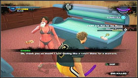 The closest coffee should be lying on the ground between the couches in front of the solarium [1] - Case 3 - p. 2 - Side missions - Dead Rising 2 - Game Guide and Walkthrough