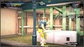 The third sniper can be found on the roof of the building which is being renovated (M5, 4), between Platinum Strip and Fortune Park [1] - Case 4 - p. 2 - Side missions - Dead Rising 2 - Game Guide and Walkthrough