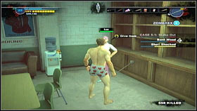 The saved golf player [1] will ask you to bring her a new golf club - Case 5 - Side missions - Dead Rising 2 - Game Guide and Walkthrough