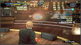 The second to last task consists of creating a crowd by the scene - Case 5 - Side missions - Dead Rising 2 - Game Guide and Walkthrough