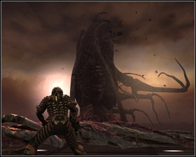 In the second part of the fight aim for the yellow cocoons - Dead Space Part 2 | Walkthrough - Walkthrough - Dead Space Game Guide & Walkthrough