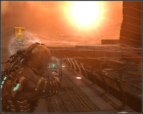 Before moving the Marker an inch forward restock on ammo by looting the crates, then pull the Marker to the end of the platform killing the enemies on your way - Dead Space Part 2 | Walkthrough - Walkthrough - Dead Space Game Guide & Walkthrough