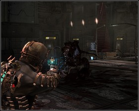 Another familiar necromorph will pop up - slow it down with stasis, shoot it in the groin to sewer the limbs from the body - Dead Space Part 2 | Walkthrough - Walkthrough - Dead Space Game Guide & Walkthrough