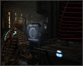 In front of the right entrance to the next area there is a Ruby semiconductor - Dead Space Part 1 | Walkthrough - Walkthrough - Dead Space Game Guide & Walkthrough