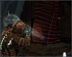 Approach the console that controls the bridge, raise it, than hit it with stasis - Dead Space Part 1 | Walkthrough - Walkthrough - Dead Space Game Guide & Walkthrough