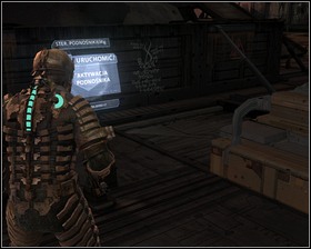 Move the crane towards the shuttle using kinesis - Dead Space Part 1 | Walkthrough - Walkthrough - Dead Space Game Guide & Walkthrough