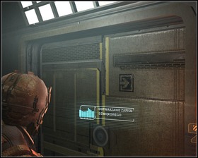 It seems that the creature has found a way around the barricade and its after you once more - End of days Part 3 | Walkthrough - Walkthrough - Dead Space Game Guide & Walkthrough