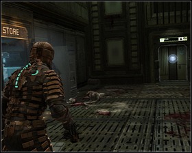 Theres a horde of enemies awaiting you in the barracks - Dead on arrival Part 2 | Walkthrough - Walkthrough - Dead Space Game Guide & Walkthrough