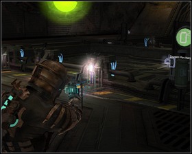 The door leading to the ship is locked, because the sensors detected some radioactive materials - Dead on arrival Part 1 | Walkthrough - Walkthrough - Dead Space Game Guide & Walkthrough