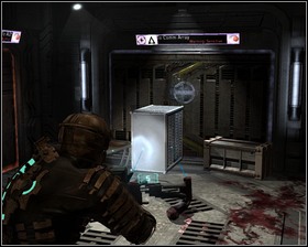 A thin necromorph will appear, and when you deal with him more little necromorphs will crawl out of his body and try to reanimate the corpses - Search and rescue Part 1 | Walkthrough - Walkthrough - Dead Space Game Guide & Walkthrough
