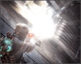Locating and destroying the last tether is a sheer formality, but in the meantime you will probably need to refill your oxygen and stasis - Into the Void Part 2 | Walkthrough - Walkthrough - Dead Space Game Guide & Walkthrough