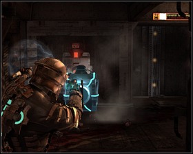 Opposite from the upgrade bench you will find the coil powering the elevator - pick it up using kinesis and get to the other end of the complex where you will find another, unpowered elevator - Into the Void Part 2 | Walkthrough - Walkthrough - Dead Space Game Guide & Walkthrough