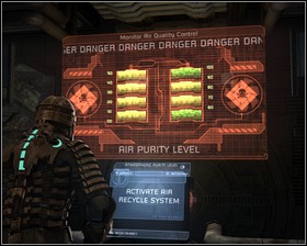 You shouldnt have problems getting to Atmosphere Control from here - Environmental Hazard Part 5 | Walkthrough - Walkthrough - Dead Space Game Guide & Walkthrough