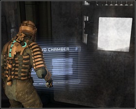 Ignore the remaining necromorphs and head to the room separated from cryo chamber by thick glass and activate cryo chamber thus freezing the necromorph - Lethal Devotion Part 2 | Walkthrough - Walkthrough - Dead Space Game Guide & Walkthrough