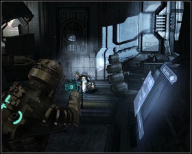 The mining administration room contains a package of necromorphs, which you shouldnt have problem dealing with - Obliteration Imminent Part 2 | Walkthrough - Walkthrough - Dead Space Game Guide & Walkthrough