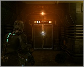 Get back towards the Lounge and enter the room to the tram station - New Arrivals Part 4 | Walkthrough - Walkthrough - Dead Space Game Guide & Walkthrough