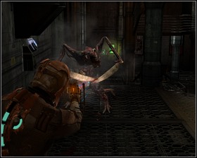 Once you managed to activate the second claw approach the large console in the middle and initiate the repairs - New Arrivals Part 2 | Walkthrough - Walkthrough - Dead Space Game Guide & Walkthrough