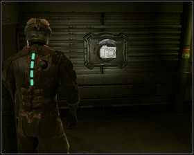 Open the door using E button and enter the room - New Arrivals Part 1 | Walkthrough - Walkthrough - Dead Space Game Guide & Walkthrough