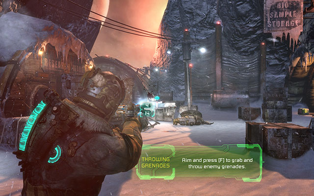 Go left to reach a ladder, which you need to climb down - Locate the Experiment Facility | 10: Now We Know - 10: Now We Know - Dead Space 3 Game Guide