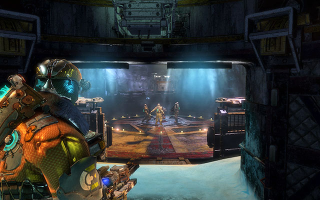 Take the lift downstairs and go towards the facilitys exit - Collect the Probe components | 11: Signal Hunting - 11: Signal Hunting - Dead Space 3 Game Guide