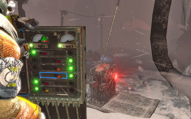 After a while a fuse will blow - take the path on the left side to find a fuse box - Locate the lift controls | 13: Reach for the Sky - 13: Reach for the Sky - Dead Space 3 Game Guide