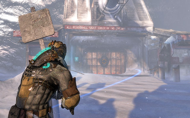 The key to this mission is in the pump station - Find the stashed supplies | Side missions: Supply Depot - Side missions: Supply Depot - Dead Space 3 Game Guide