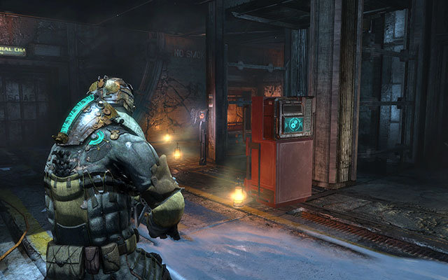 You will reach a cargo lift - Find the stashed supplies | Side missions: Supply Depot - Side missions: Supply Depot - Dead Space 3 Game Guide