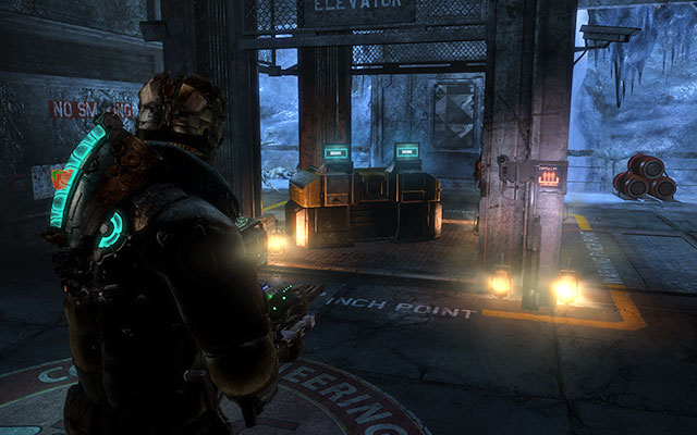 After you deal with all the dangers, the cargo lift will go down, thanks to which you will be able to put your hand on the supplies - Find the stashed supplies | Side missions: Supply Depot - Side missions: Supply Depot - Dead Space 3 Game Guide