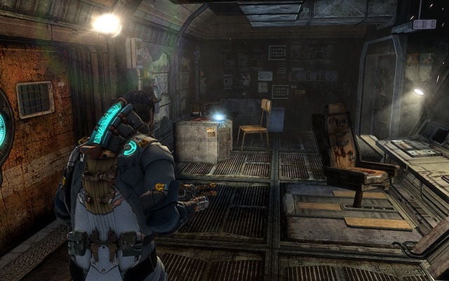On the table of the pump station control room - Chapter 9 | Secrets - Secrets - Dead Space 3 Game Guide