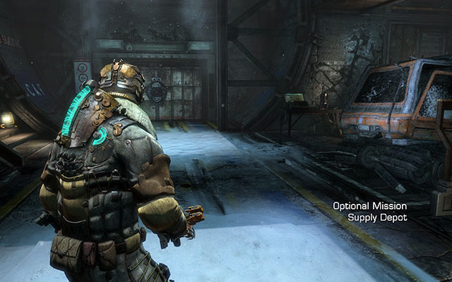 On the table to the right, behind the plough right after you enter the facility, inside which the side mission takes place - Chapter 9 | Secrets - Secrets - Dead Space 3 Game Guide