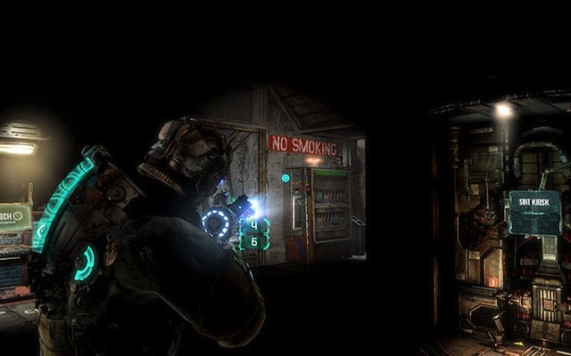 After you enter the facility, take the lift on your right - Chapter 9 | Secrets - Secrets - Dead Space 3 Game Guide