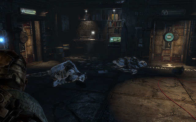On the desk next to the computer, in the room you enter from the lift - Chapter 9 | Secrets - Secrets - Dead Space 3 Game Guide