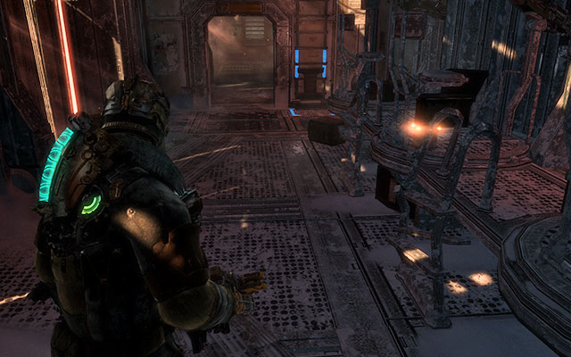 On the table to the right, immediately after you enter the huge complex, soon after the boss fight - Chapter 9 | Secrets - Secrets - Dead Space 3 Game Guide