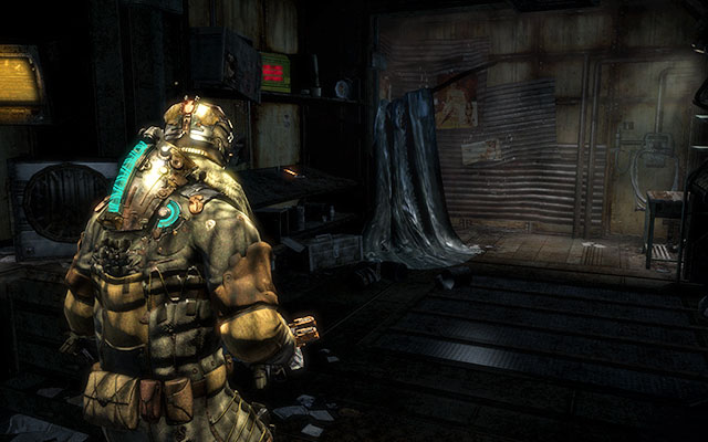 After you enter the complex, climb the ladder in the first area, the log is on the second table to the left - Chapter 9 | Secrets - Secrets - Dead Space 3 Game Guide