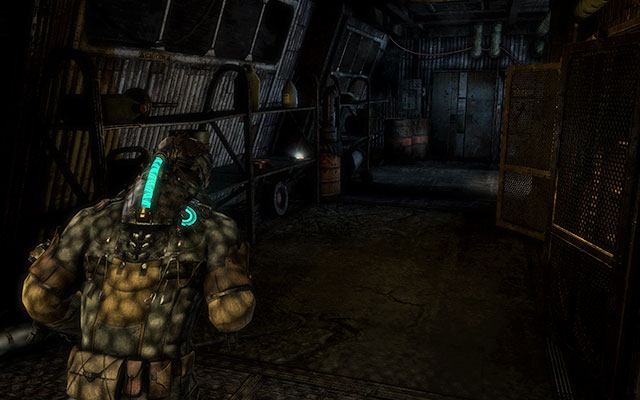 After you take the lift down, run straight ahead towards the door to the right - Open it by hacking into the panel - Chapter 9 | Secrets - Secrets - Dead Space 3 Game Guide