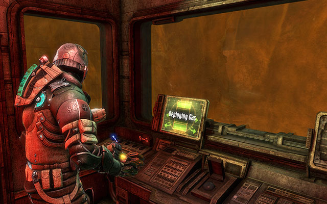 When you power up both the pump and the elevator, youll be attacked by few Necromorphs - Collect the Rosetta samples - Biology sector | 14: Everything Has Its Place - 14: Everything Has Its Place - Dead Space 3 Game Guide