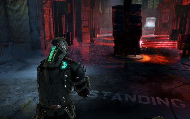 Youll find yourself in the room with lasers - Collect the Rosetta samples - Geology sector | 14: Everything Has Its Place - 14: Everything Has Its Place - Dead Space 3 Game Guide