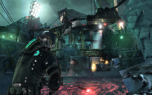 Go to the cargo elevator which will take you up - Retrieve the Codex from Danik | 15: A Change of Fortitude - 15: A Change of Fortitude - Dead Space 3 Game Guide