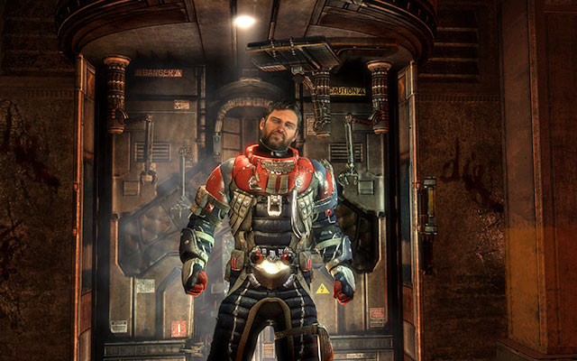 In the next room youll find a workbench and a suit kiosk - Follow Danik down the Research Silo | 16: What Lies Below - 16: What Lies Below - Dead Space 3 Game Guide